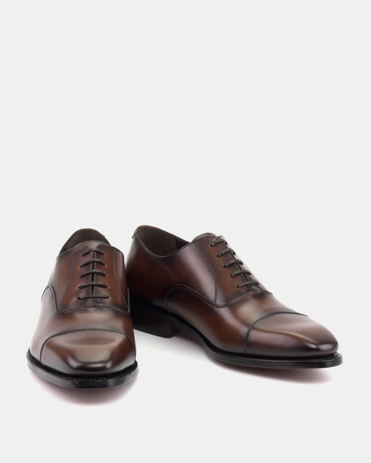 Ashford Brown Cap Toe Oxford - 722