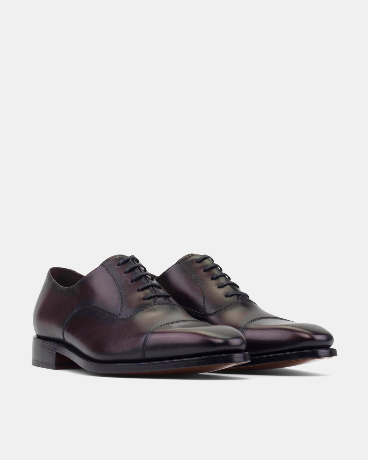 Ashford Oxblood Cap Toe Oxford - 722