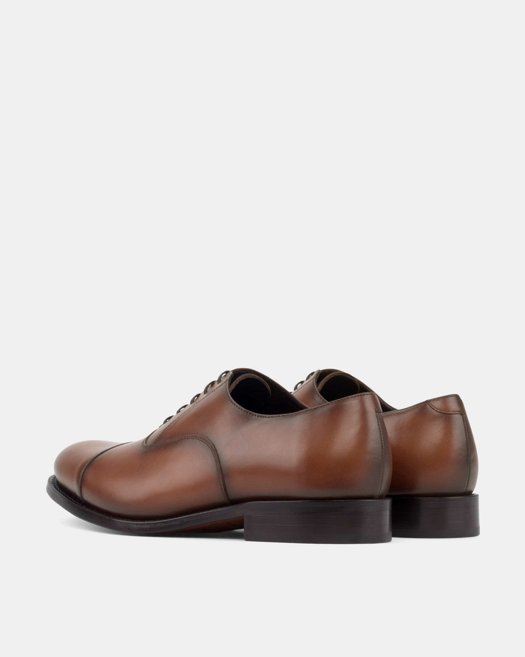 [SALE] - Ashford Cognac Cap Toe Oxford - 675