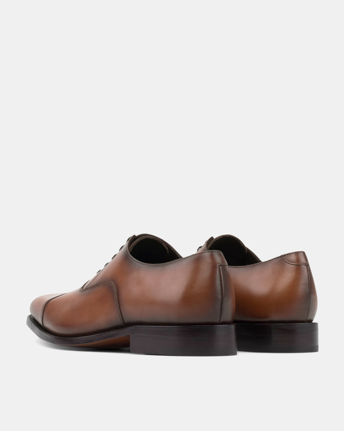 Ashford Cognac Cap Toe Oxford