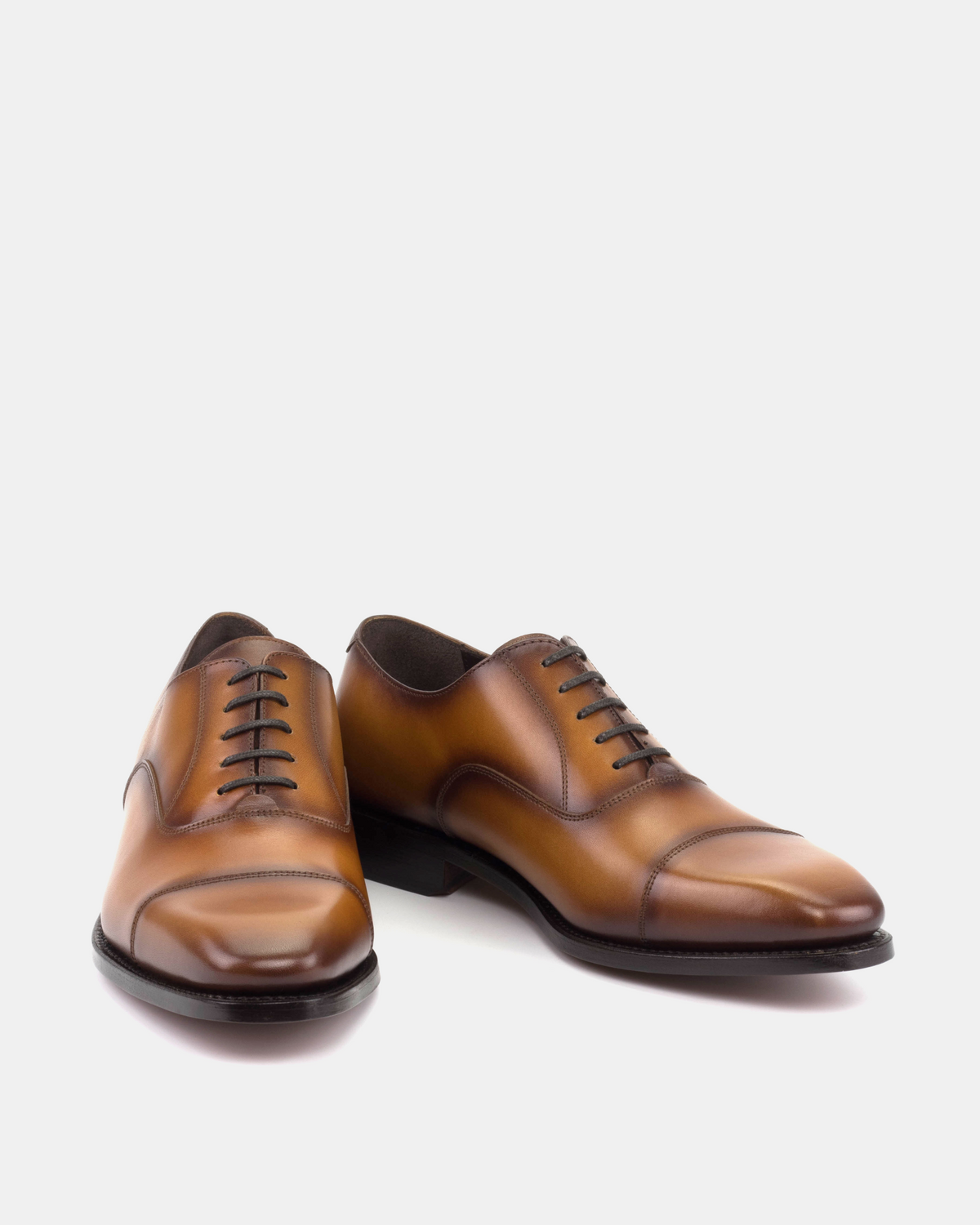 Ashford Tobacco Cap Toe Oxford - 722