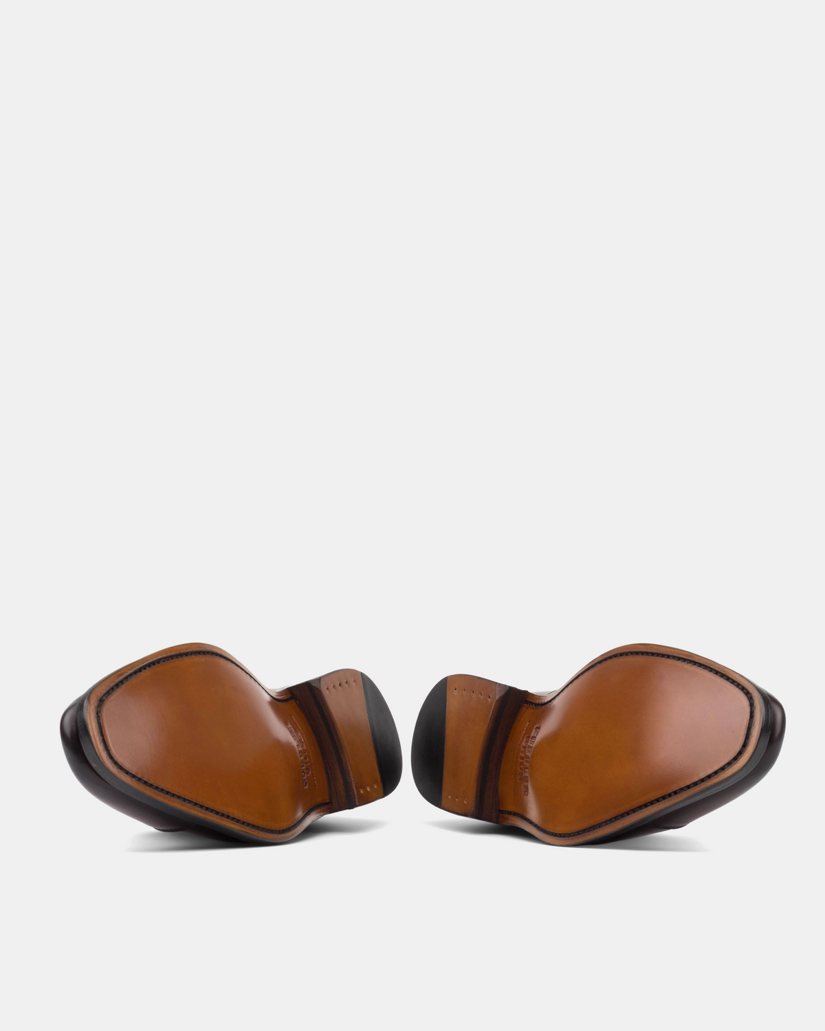 Men's Dark Brown Leather Cap Toe Oxford Dress Shoes | Ashford 722