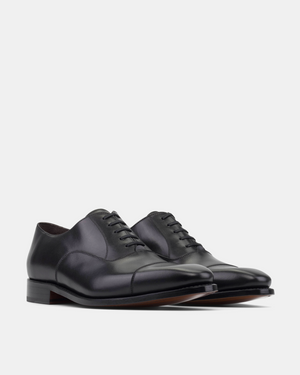 Ashford Black Cap Toe Oxford - 722