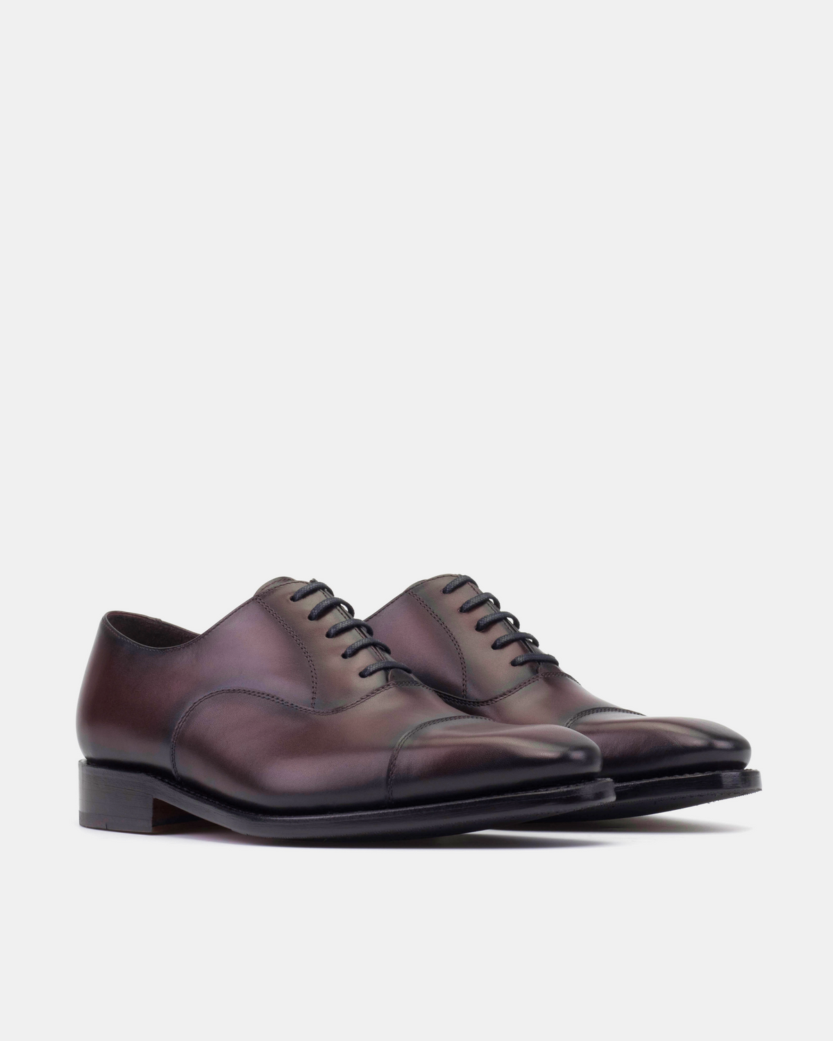 Ashford Oxblood Cap Toe Oxford - 722