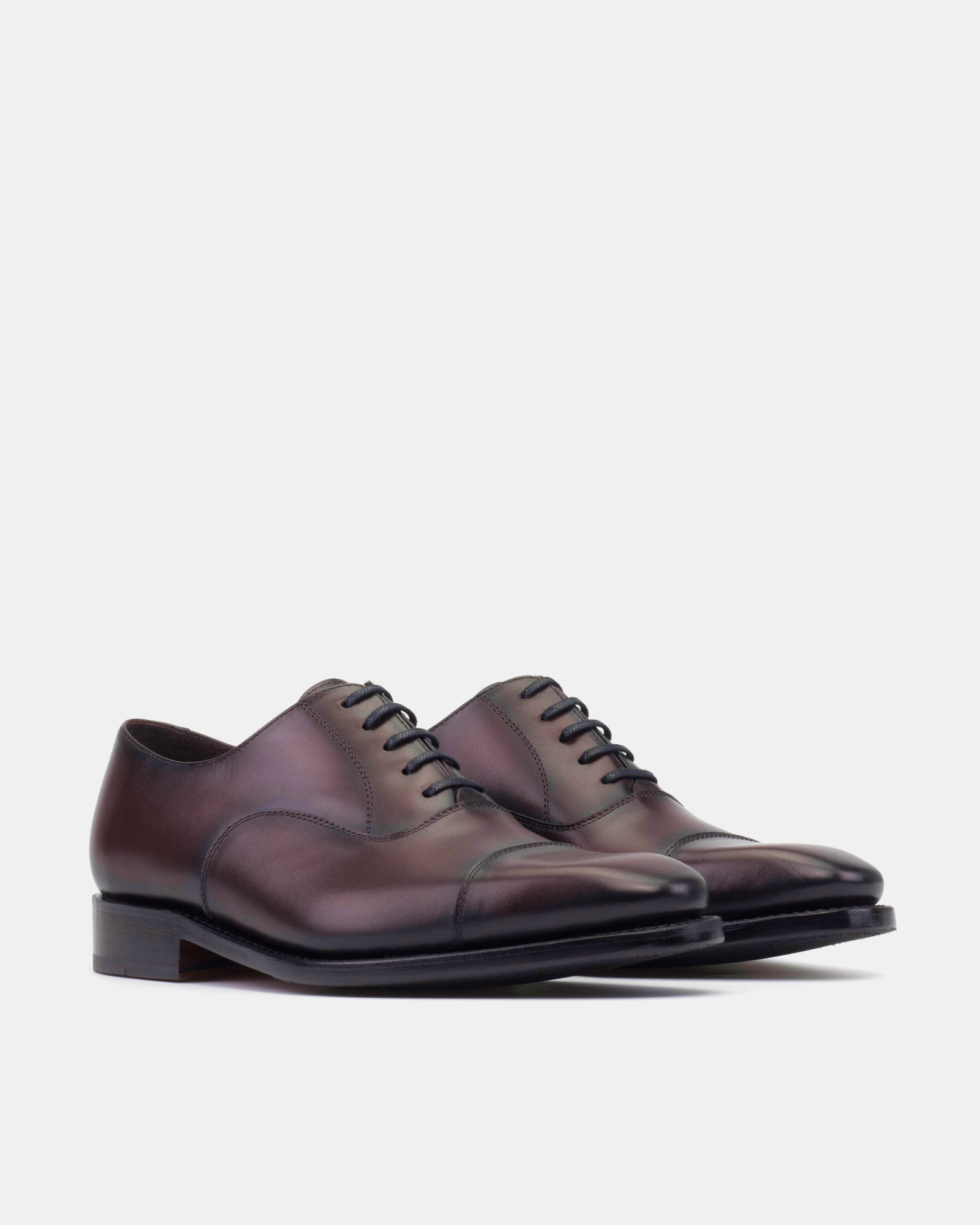 Ashford Oxblood Cap Toe Oxford - 722