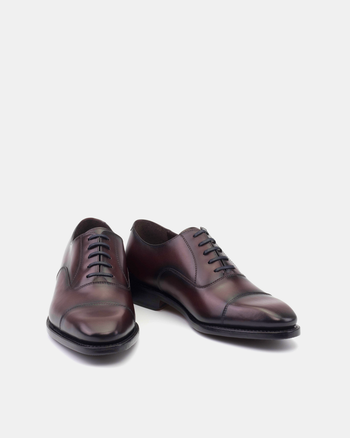 Ashford Oxblood Cap Toe Oxford - 722