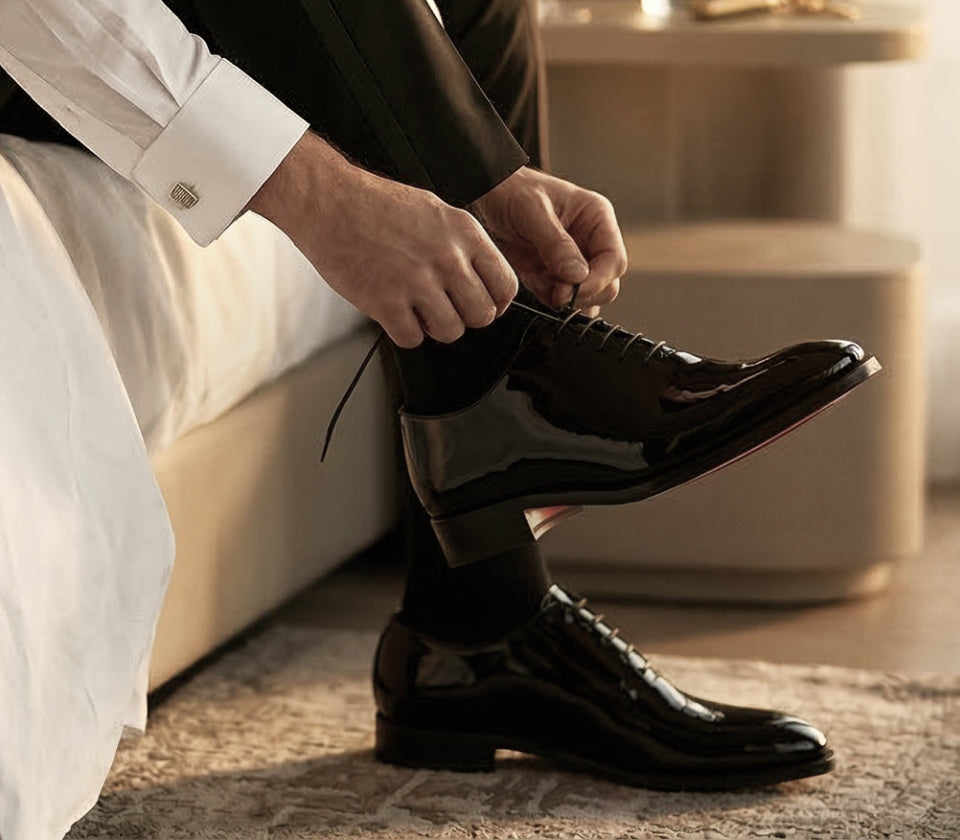 Black Tie Collection Handcrafted Formal Shoes for Men - Cobbler Union Black Tie Collection Handcrafted Formal Shoes for Men - Cobbler Union