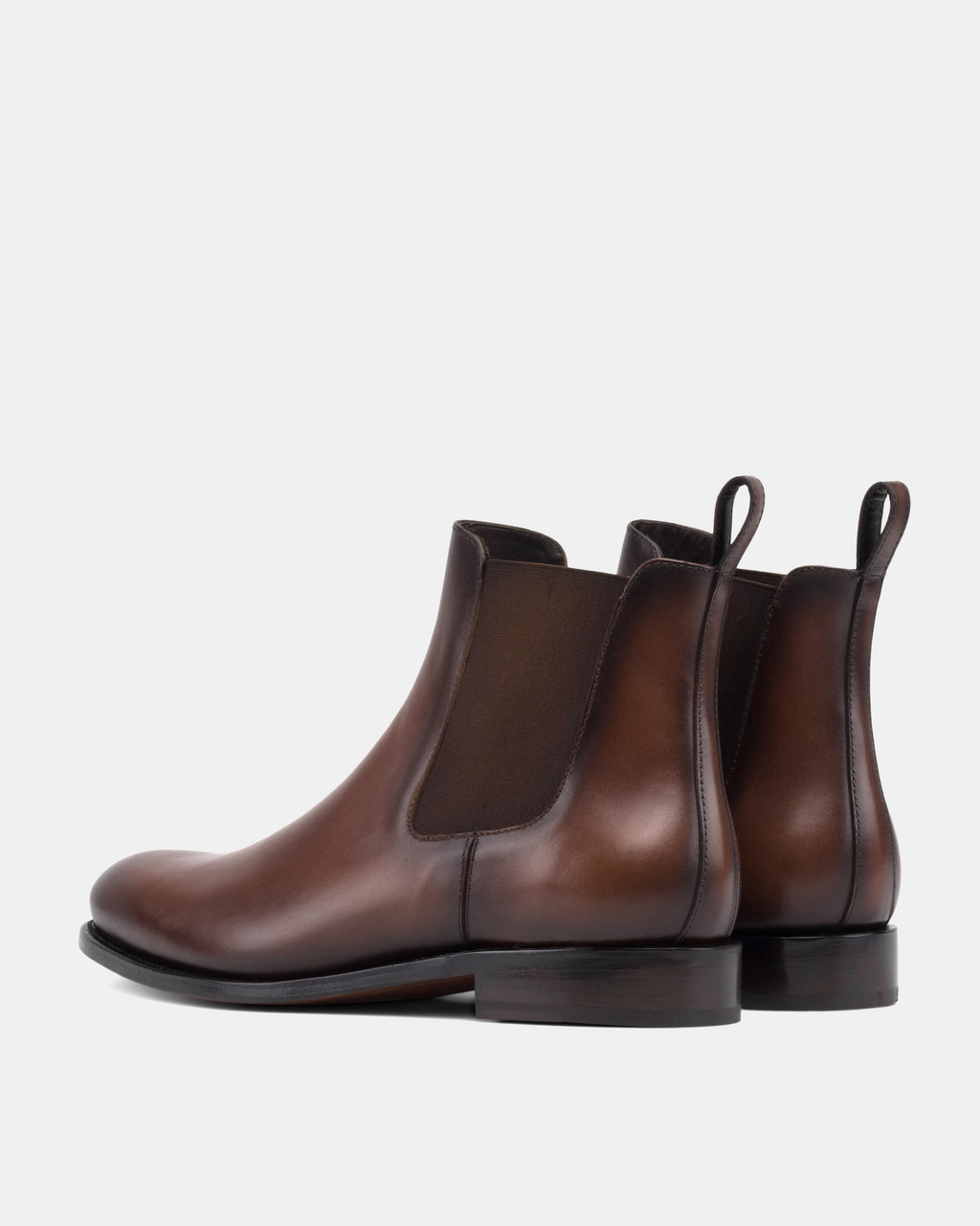 Bennett Chelsea Brown Calf with Half-Rubber Soles - 675