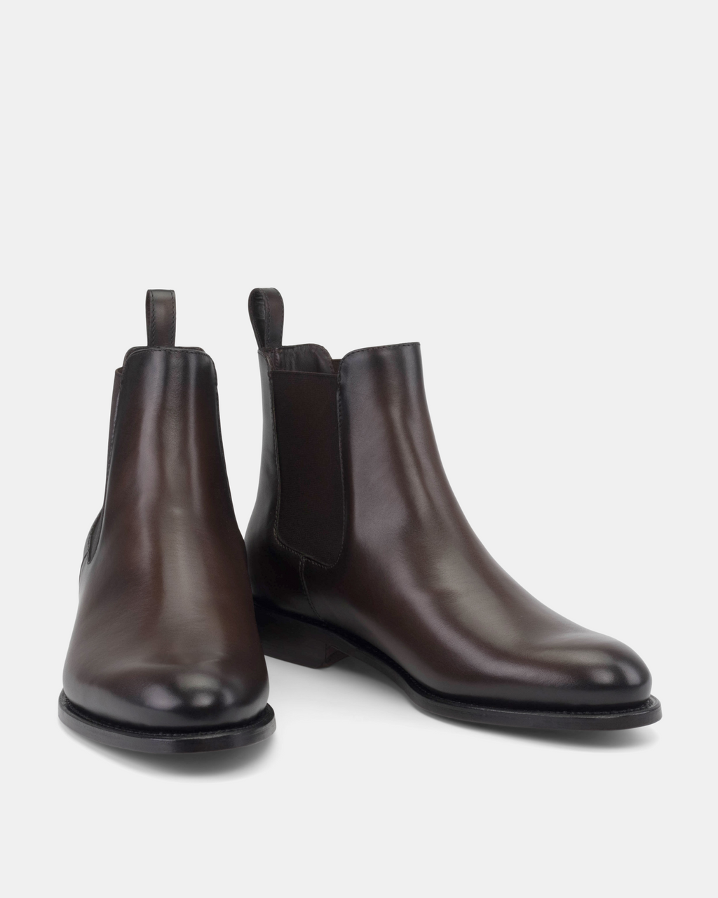 Bennett Chelsea Dark Brown with Half-Rubber Soles - 675