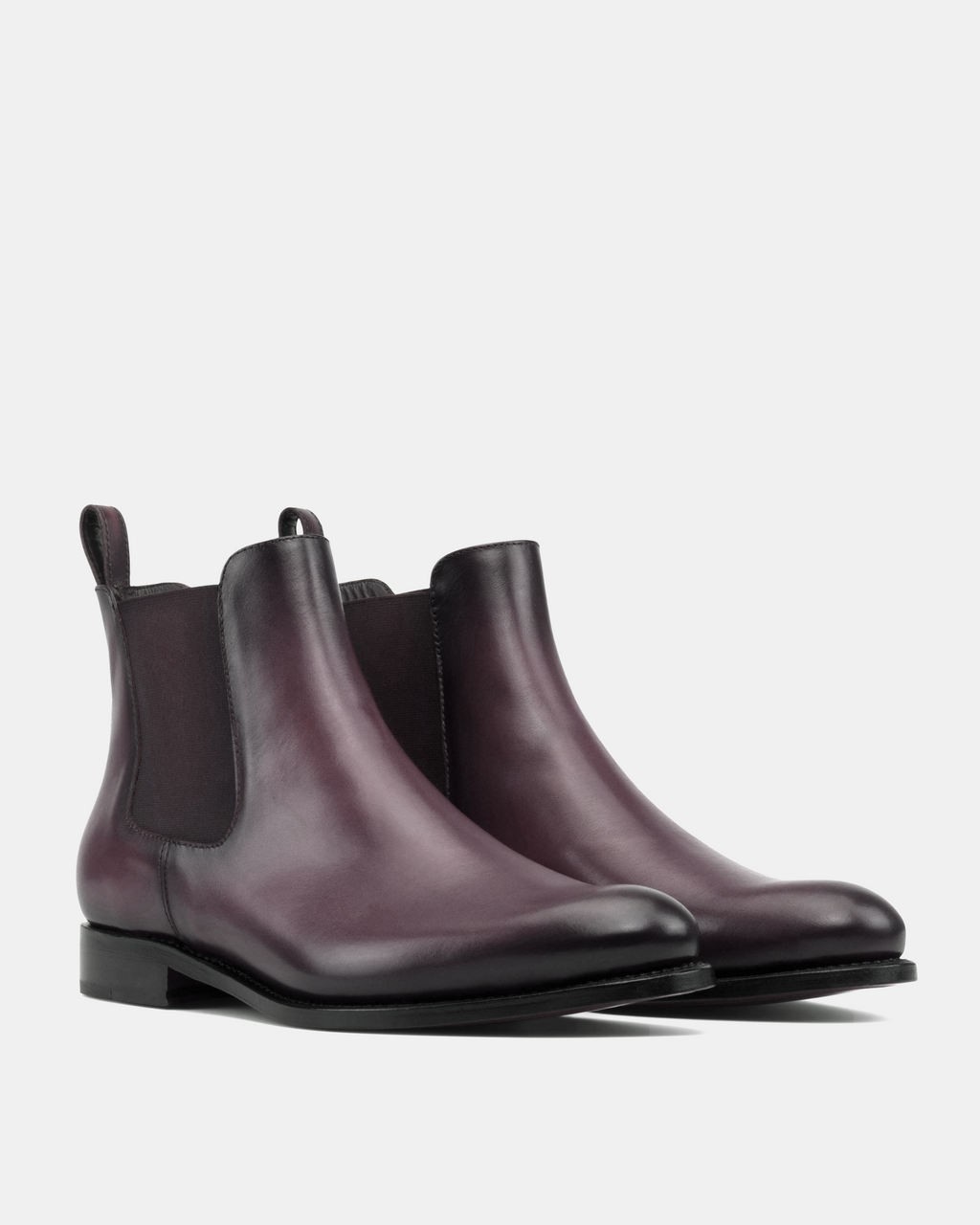 Bennett Chelsea Oxblood with Half-Rubber Soles - 675