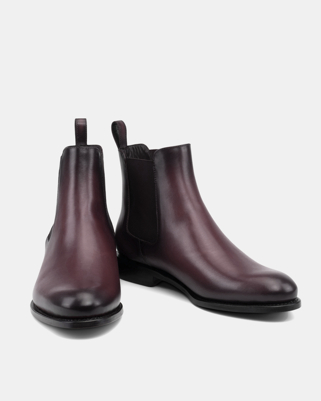 Bennett Chelsea Oxblood with Half-Rubber Soles - 675