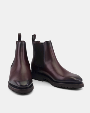 Bennett Oxblood with Commando Soles - 722