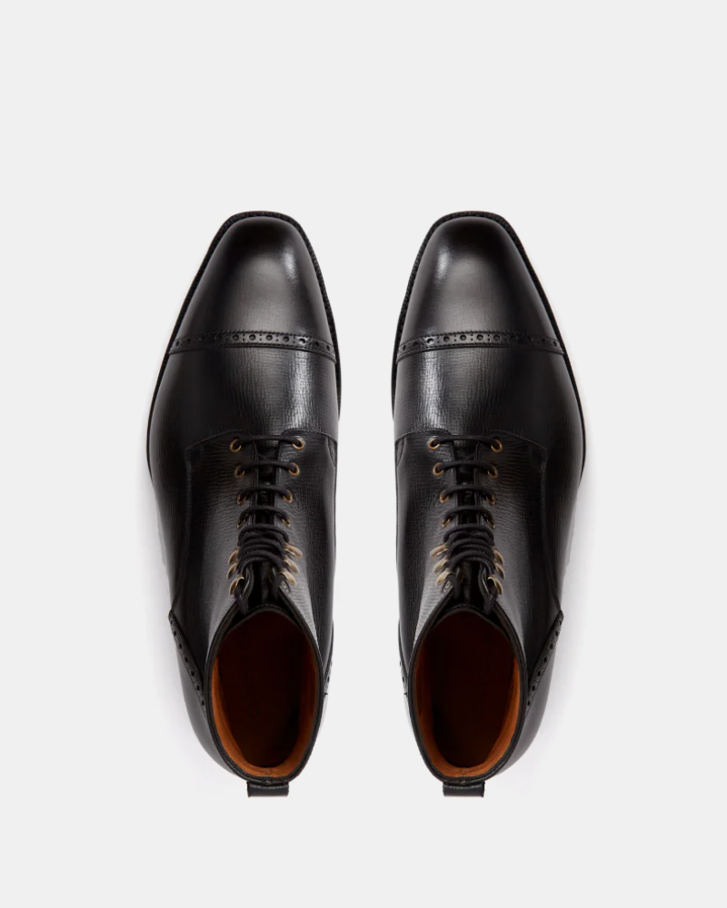 [SALE] - Black Alcazar Cap Toe Boot
