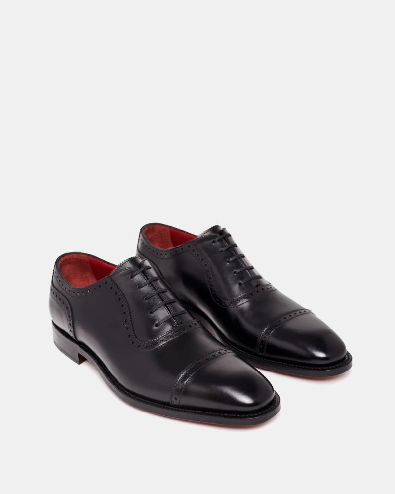 Black Brogue Oxford Dress Shoe 9.5 UK / 10.5 US Black Brogue Oxford Dress Shoe 9.5 UK / 10.5 US