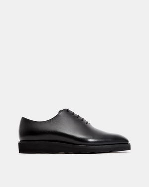 Black Wholecut Oxford Lightweight Dress Shoe