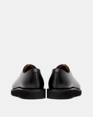 Black Wholecut Oxford Lightweight Dress Shoe