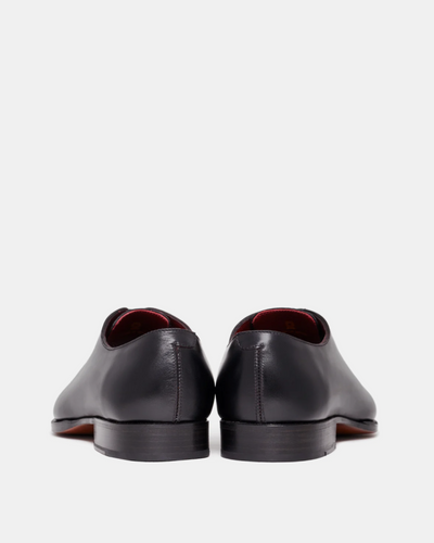 Black Wholecut Oxford Dress Shoe - Cobbler Union