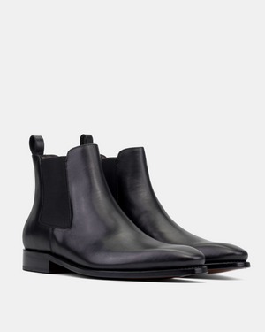 Bennett Black Calf Chelsea Boot - 722