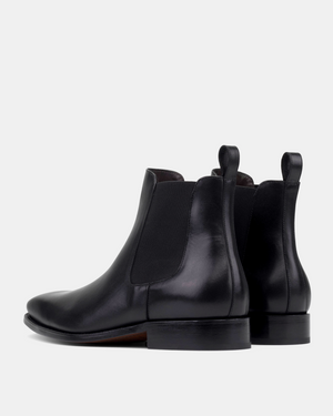 Bennett Black Calf Chelsea Boot - 722