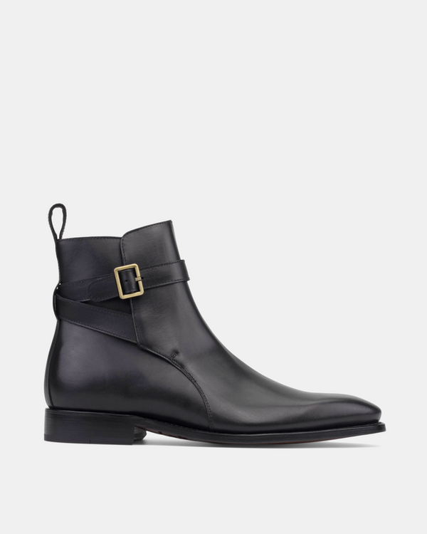 Harrington Black Calf Jodhpur Boot - 722 - Cobbler Union