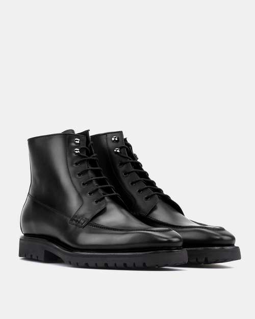 Moc Boot Black Calf - 722