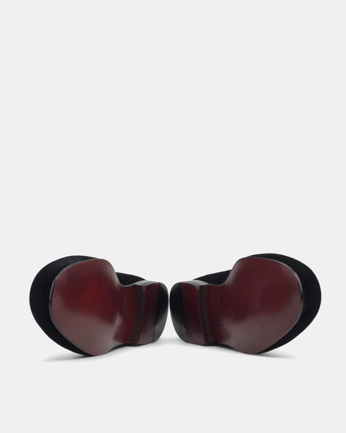 Black Velvet Slippers