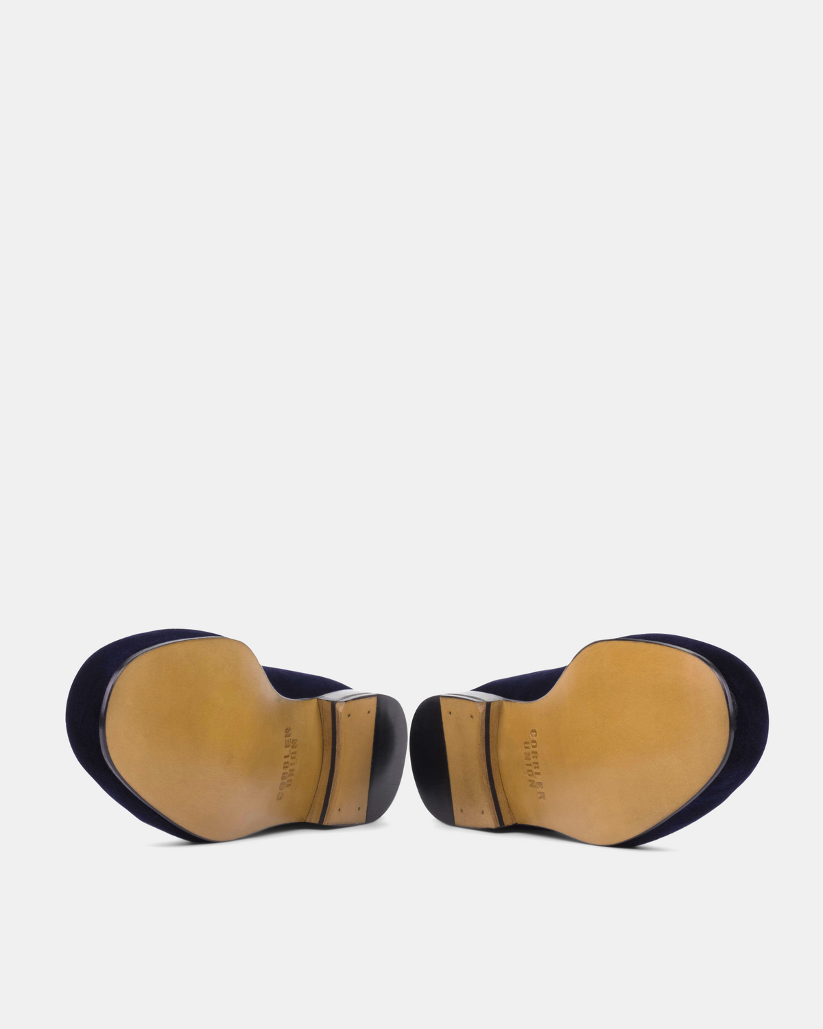 [SALE] - Blue Velvet Slippers Skull