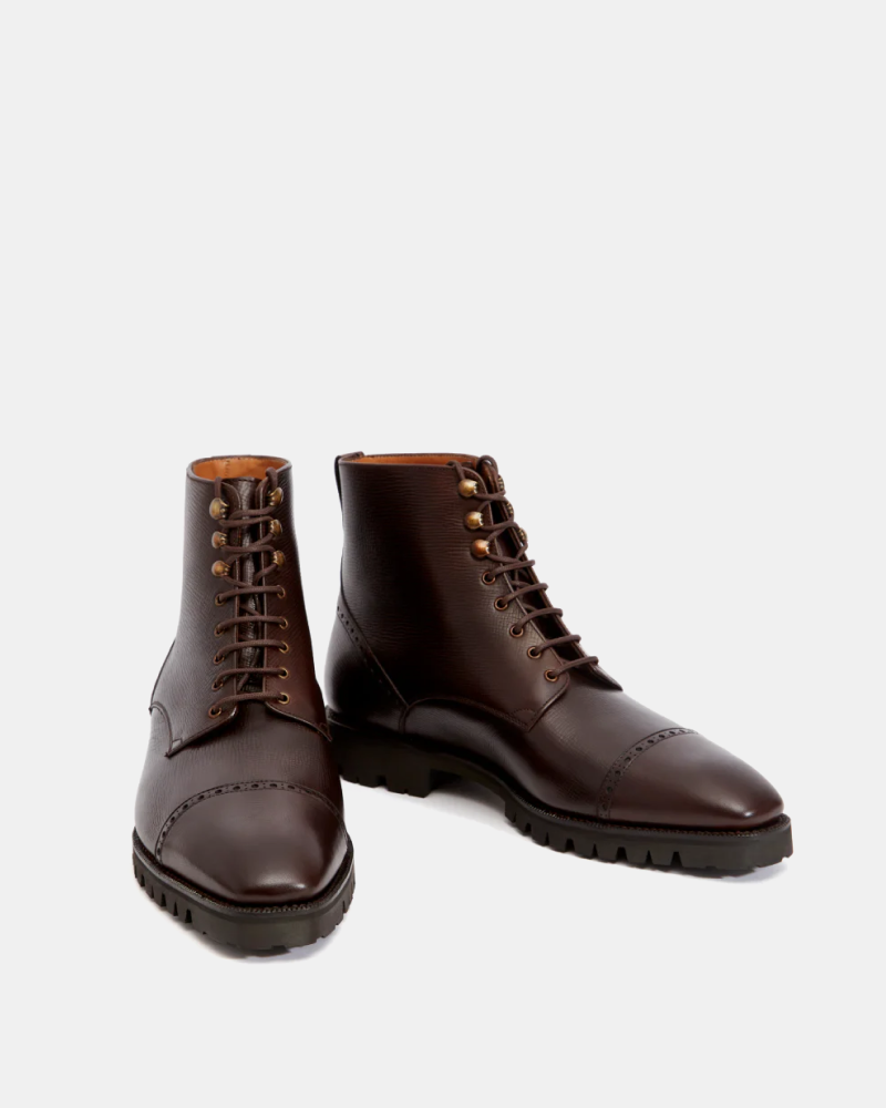 Dress boots cap toe shop