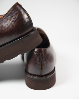 Dark Brown Wholecut Oxford Lightweight Shoe