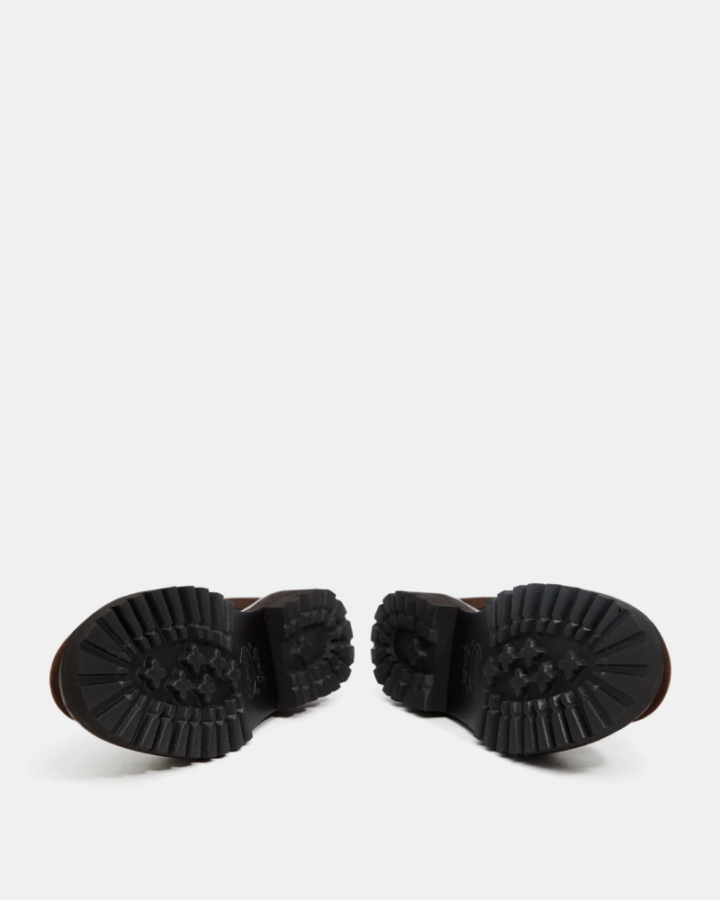 Brown Suede Derby Shoe