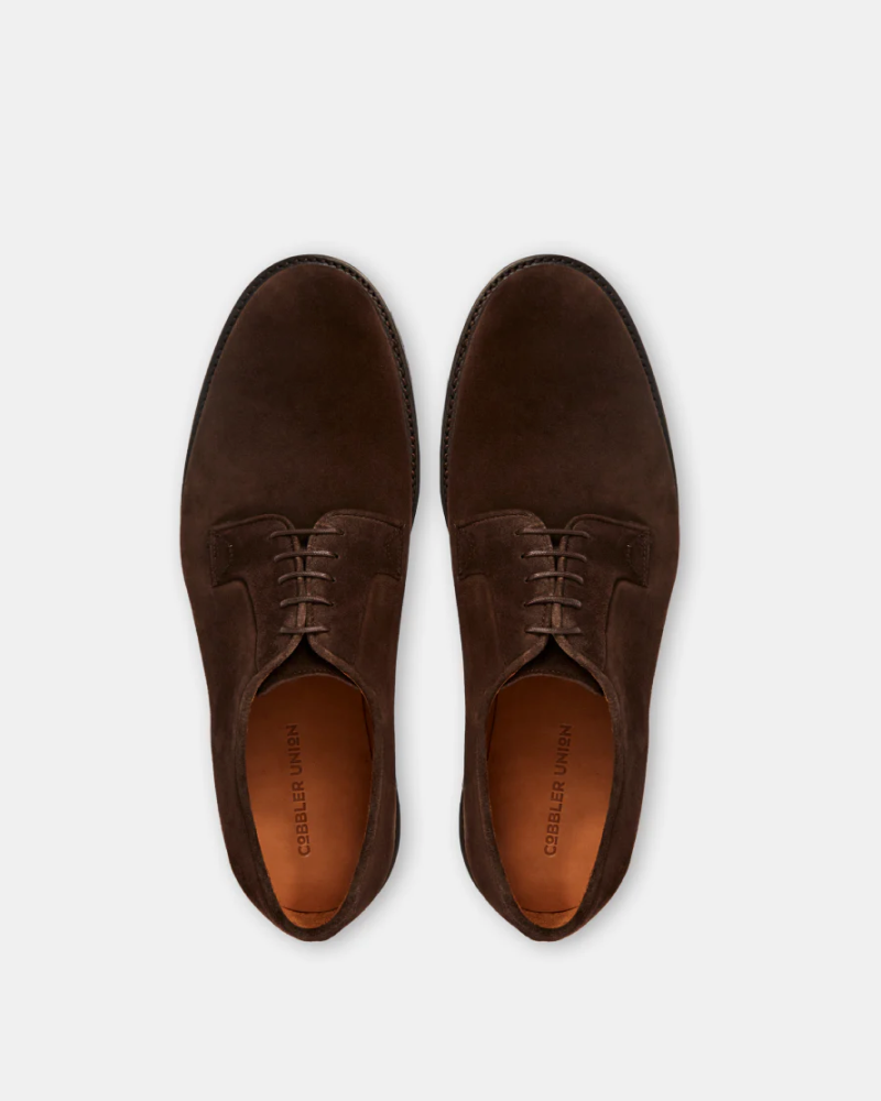 Brown Suede Derby Shoe 7 UK / 8 US Brown Suede Derby Shoe 7 UK / 8 US