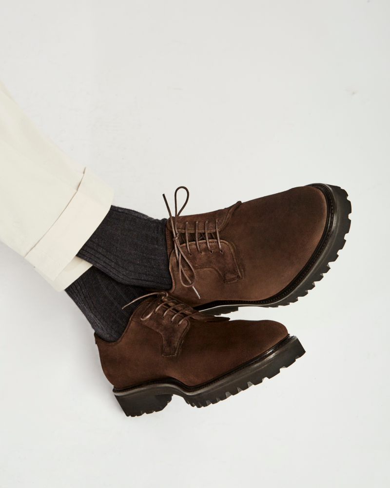 Derby suede outlet