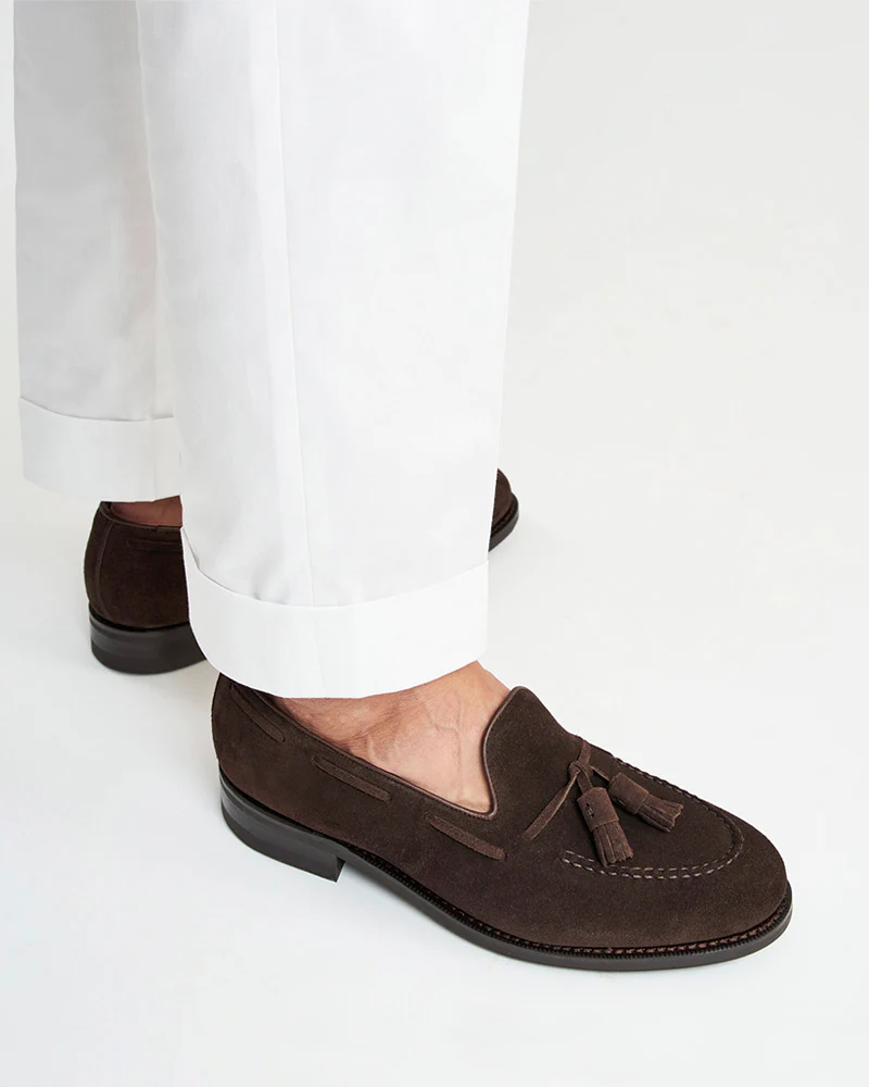 Ucb suede tassel deals loafers