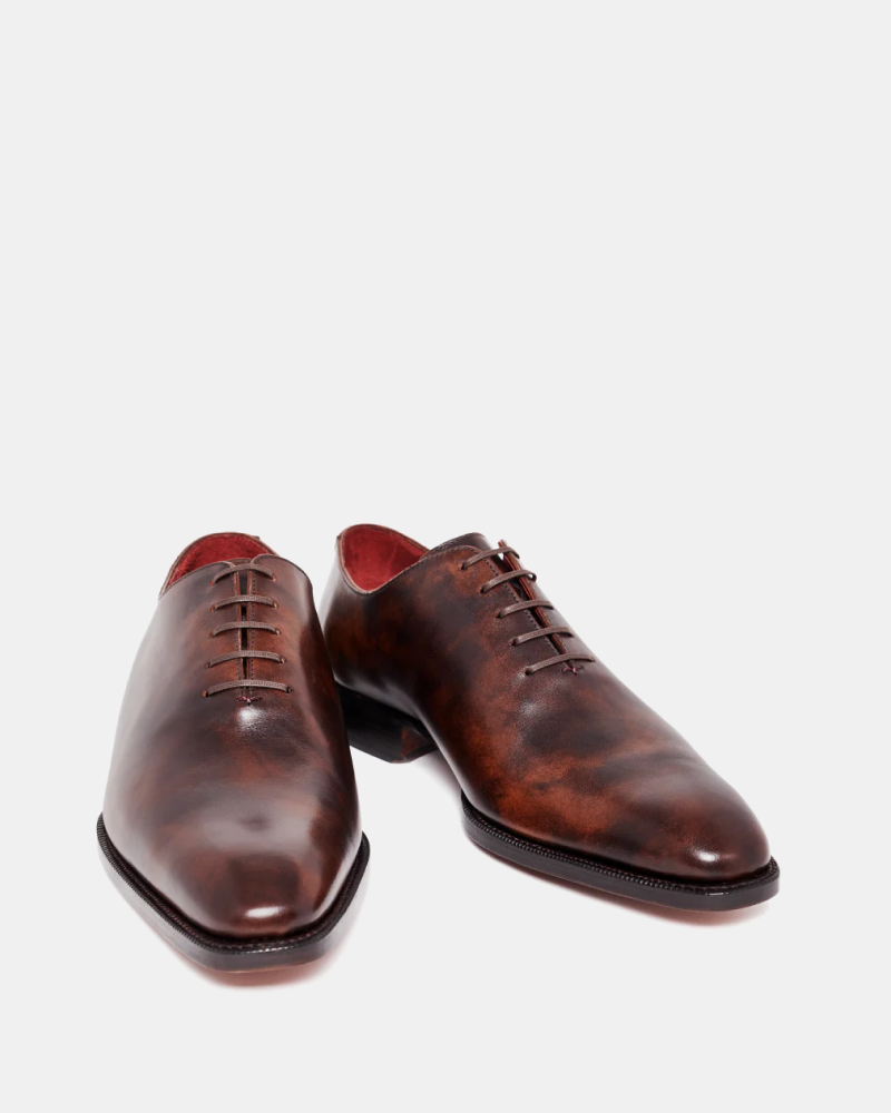 Museum Brown Wholecut Oxford Dress Shoe 6.5 UK / 7.5 US Museum Brown Wholecut Oxford Dress Shoe 6.5 UK / 7.5 US