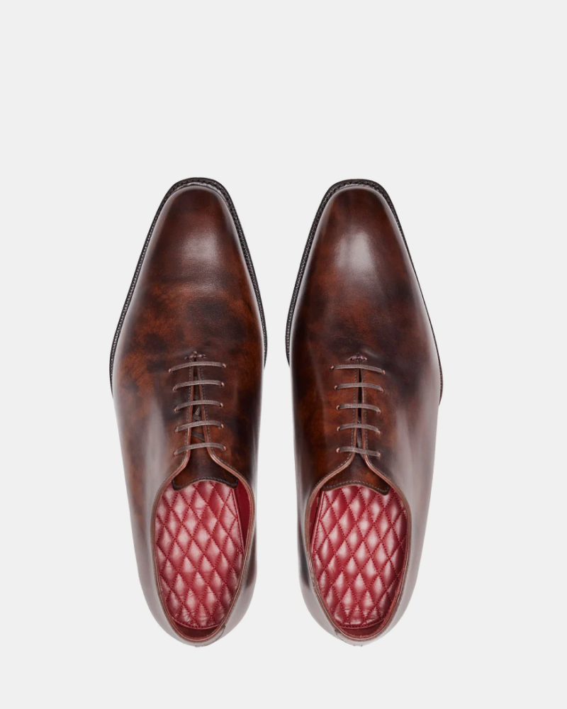 Museum Brown Wholecut Oxford Dress Shoe 6.5 UK / 7.5 US Museum Brown Wholecut Oxford Dress Shoe 6.5 UK / 7.5 US