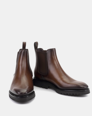 Bennett Brown Calf with Commando Soles - 722