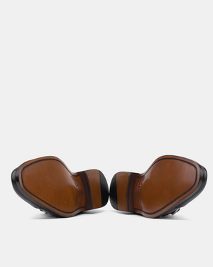 Francis Brown Double Monk Strap - 722