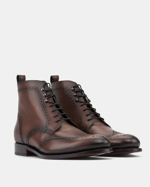John Brown Wingtip Brogue Boot - 675