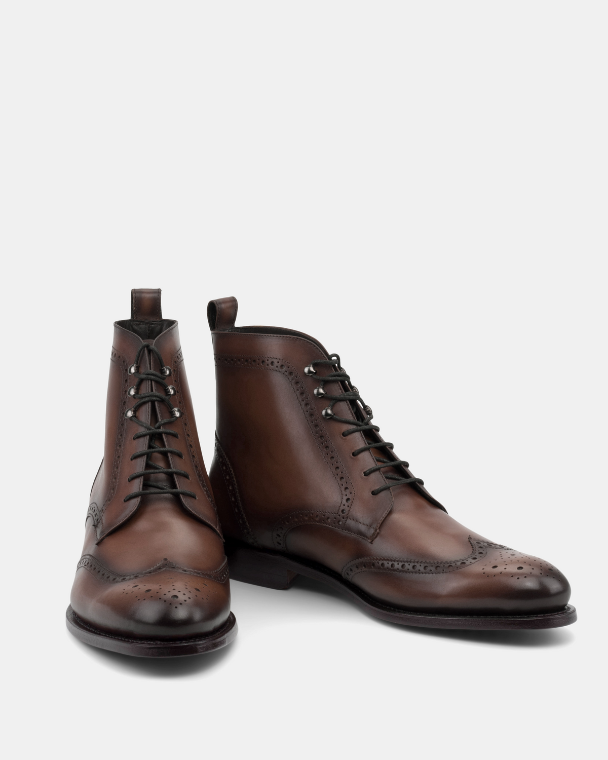 John Brown Wingtip Brogue Boot - 675