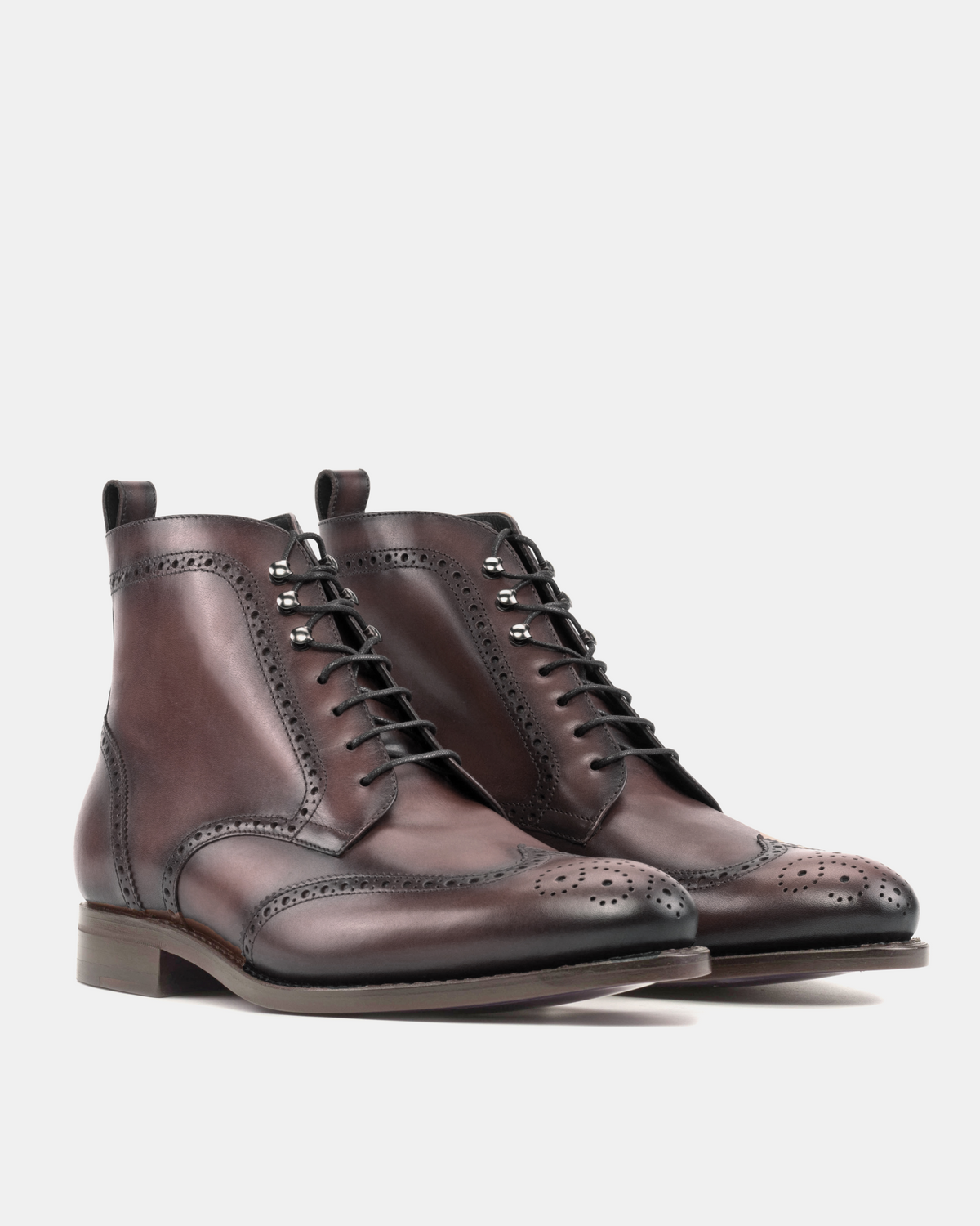 John Brown Wingtip Brogue Boot - 675