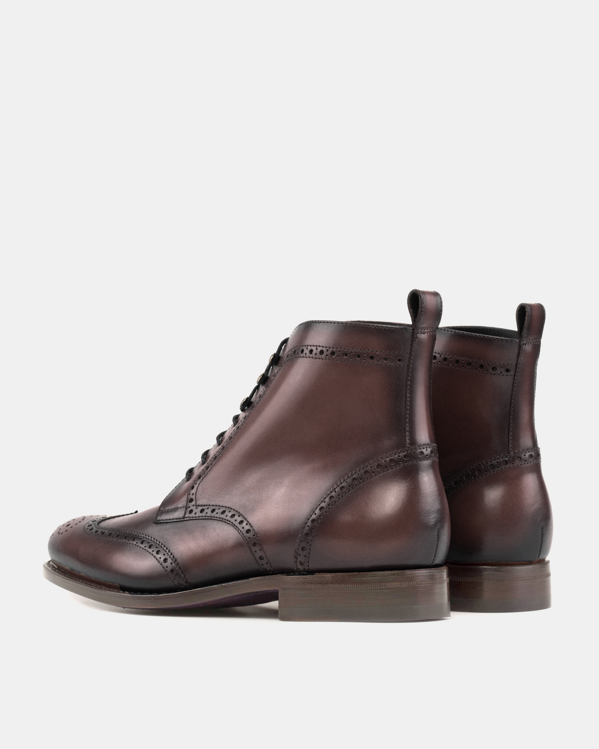 John Brown Wingtip Brogue Boot - 675