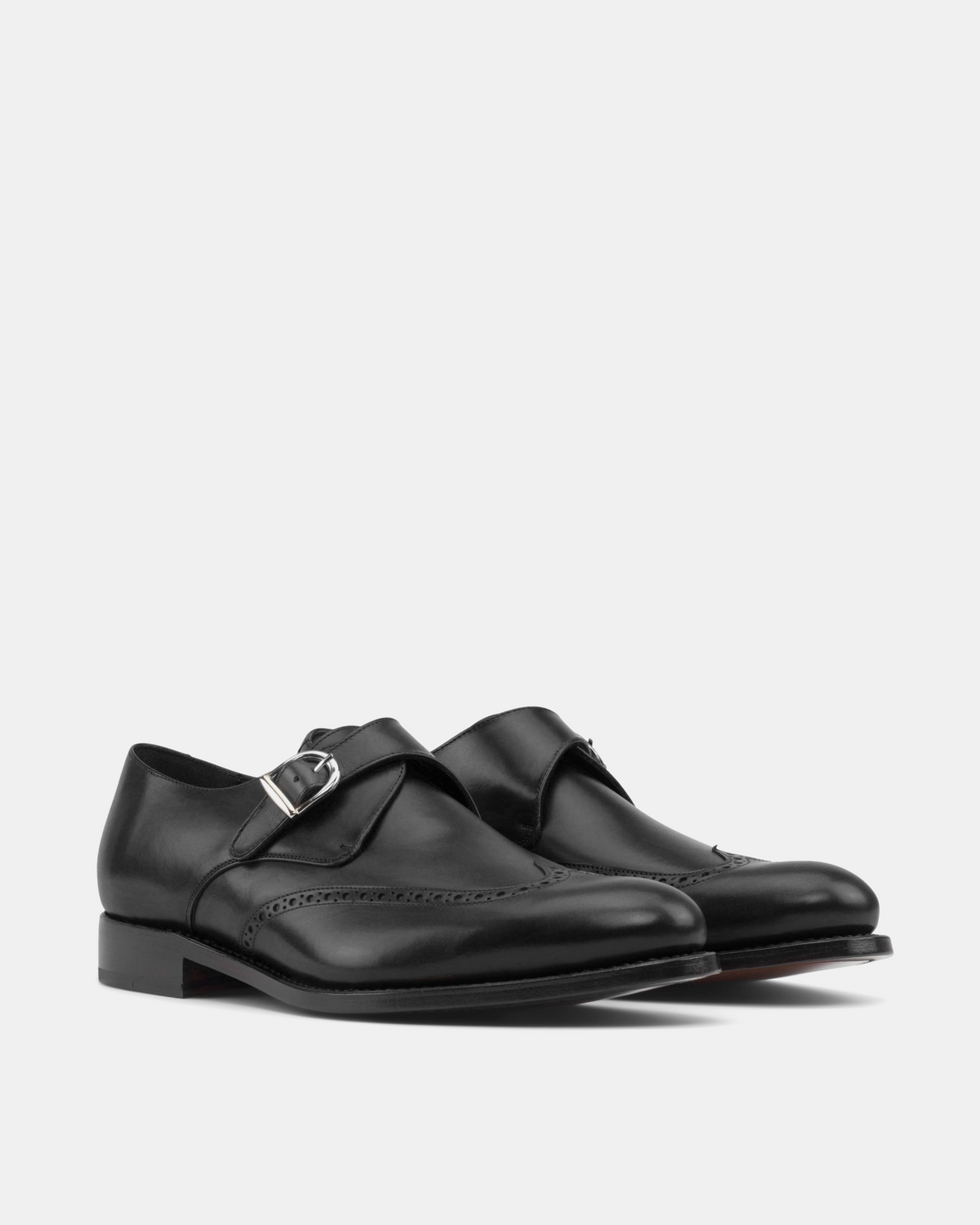 Chris Black Calf Single Monk - 675