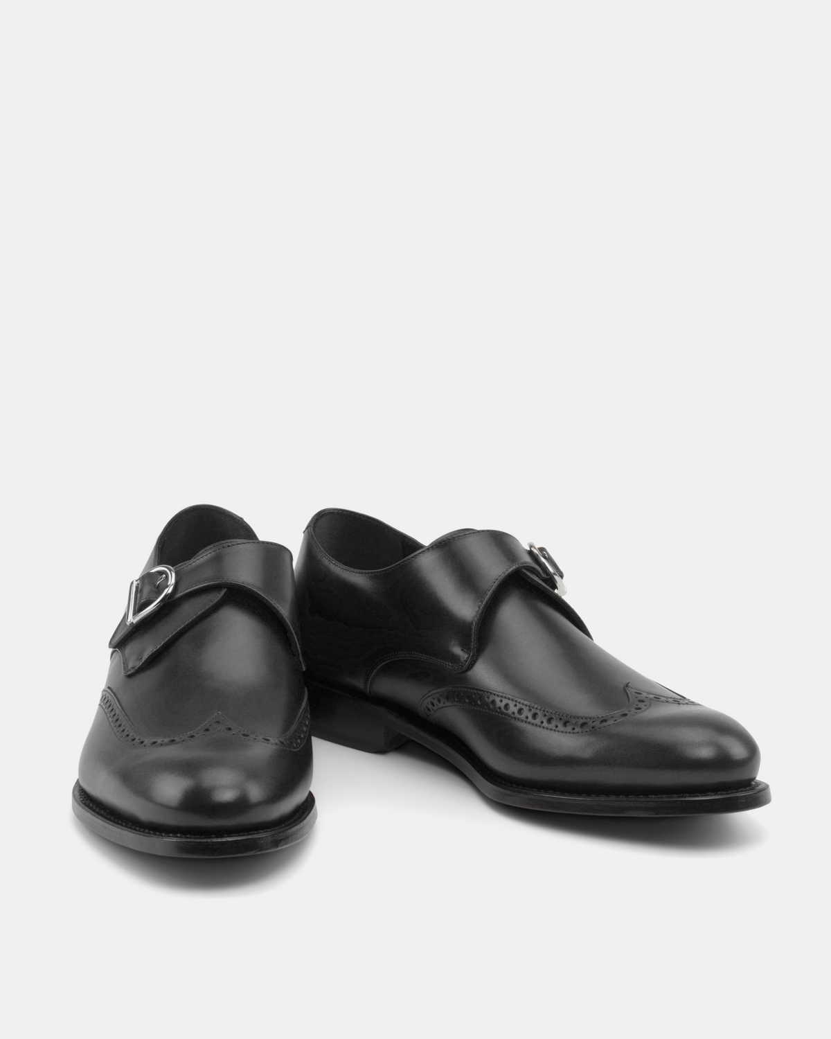 Chris Black Calf Single Monk - 675