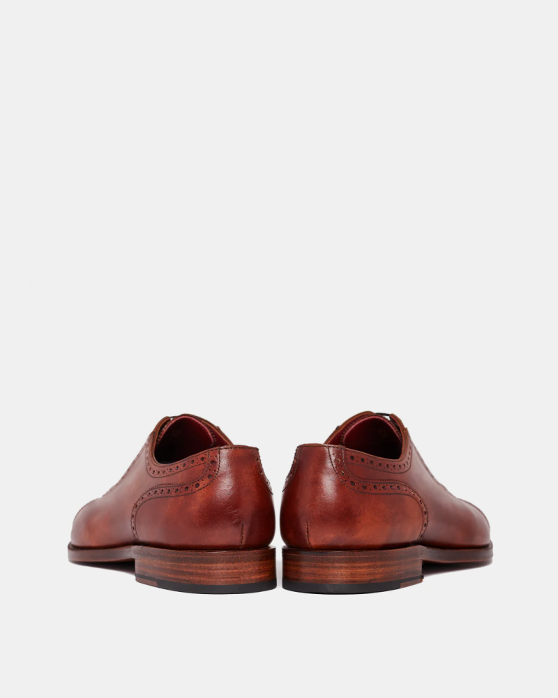 Museum Cognac Cap Toe Oxford Dress Shoe