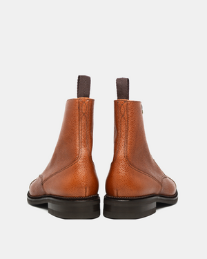 Selected Louis Chelsea Leather Boots Brown