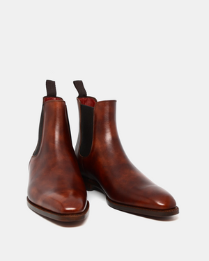 Museum Cognac Leather Chelsea Boot - Cobbler Union Museum Cognac Leather Chelsea Boot - Cobbler Union