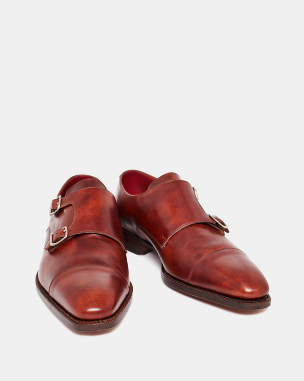 靴 Vass Museum Calf Double monk strap shoes Double Monk * F - Vass Shoes