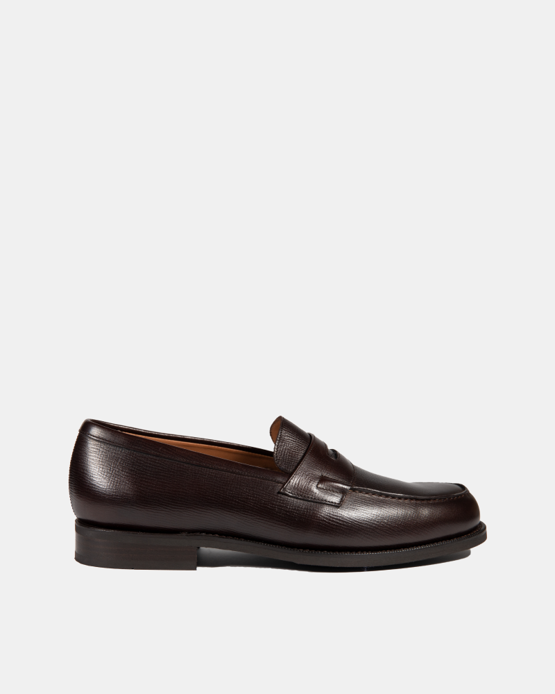 blue dress for baby girl Men's Brown Calfskin Leather Classic Tassel Penny Loafer 10 US main image 0