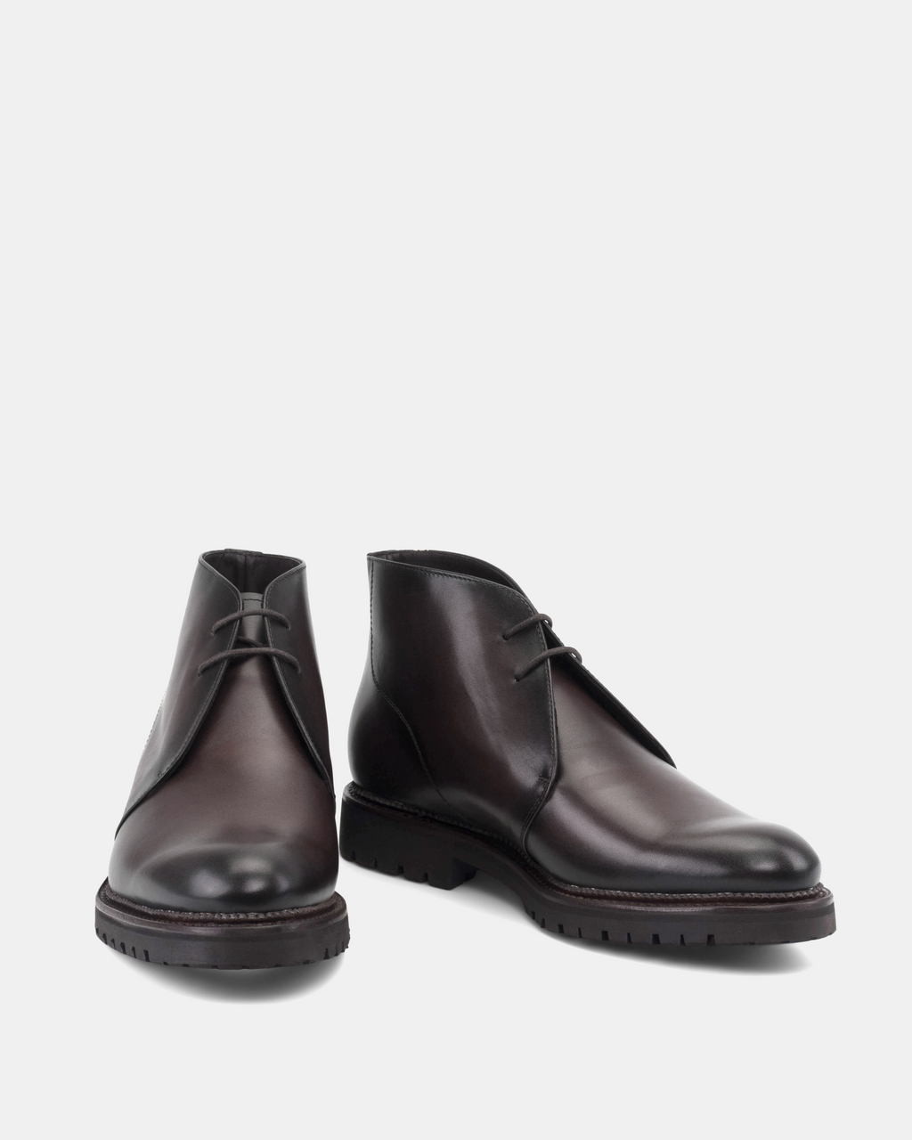 Dark Brown Chukka Commando - 675
