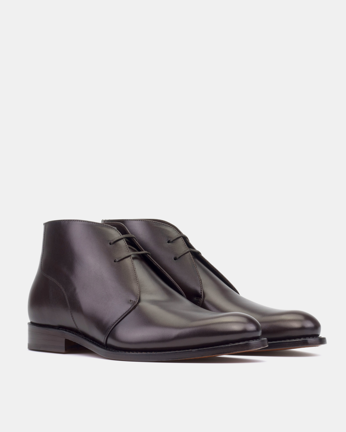 [SALE] - Dark Brown Chukka with Half-Rubber Soles - 675